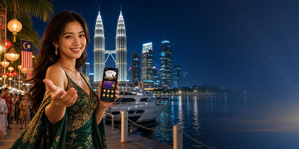 Permainan Teen Patti gaya Malaysia di Kuala Lumpur pada platform mudah alih