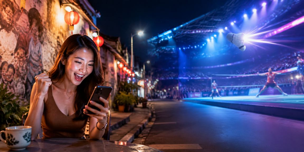 Kasino mudah alih gaya Malaysia di Pulau Pinang dengan permainan popular pada telefon pintar